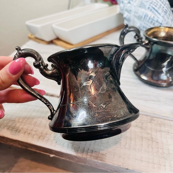 🌻5for25🌻 VTG SILVER SHEFFIELD PLATE TEAPOTS - Picture 2 of 12